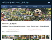 Tablet Screenshot of bukowskipainting.com